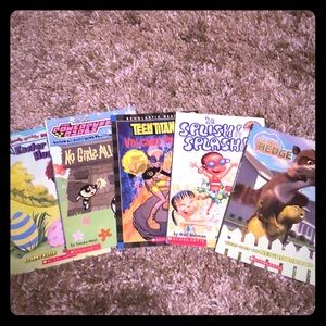 Lot 5 books kids mix excellent scholastic